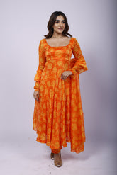 Genda Fool Anarkali Set